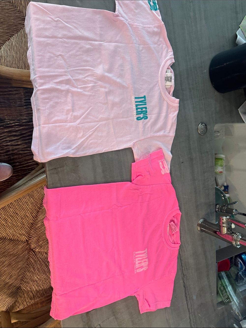 TYLER'S Kids Short Sleeve Tee - Pink